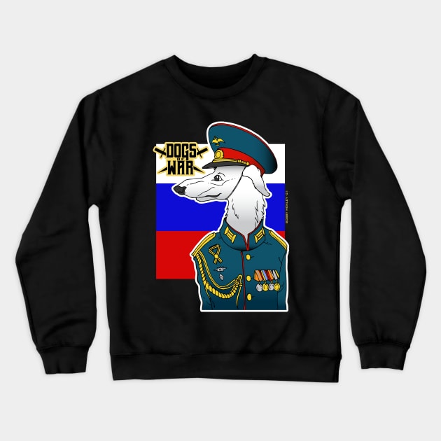 Dogs of War  - Russian Military Crewneck Sweatshirt by Illustratorator